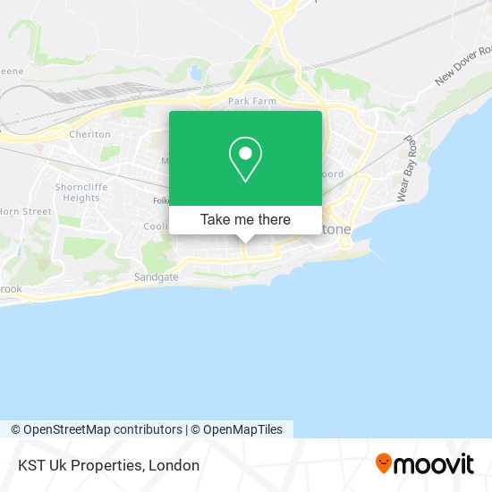 KST Uk Properties map