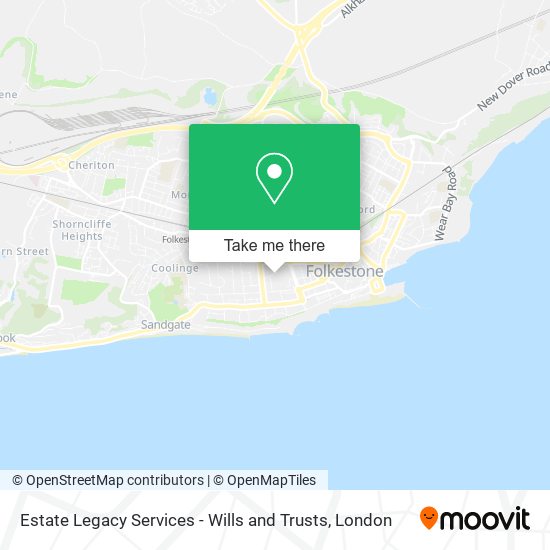 Estate Legacy Services - Wills and Trusts map