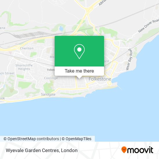 Wyevale Garden Centres map