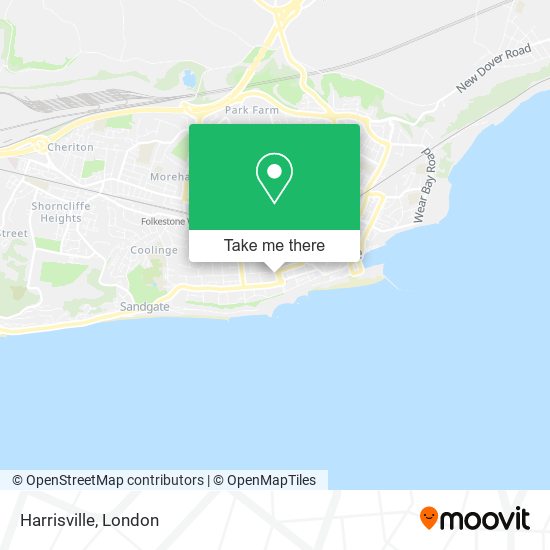 Harrisville map