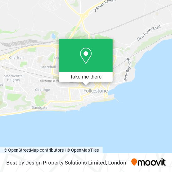 Best by Design Property Solutions Limited map