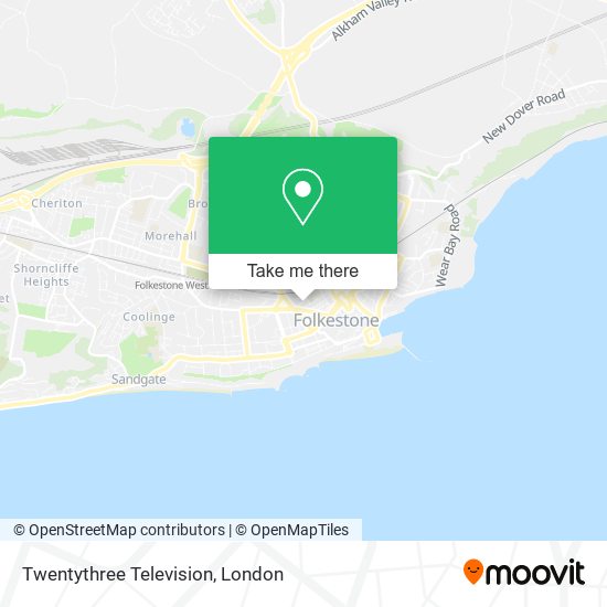 Twentythree Television map