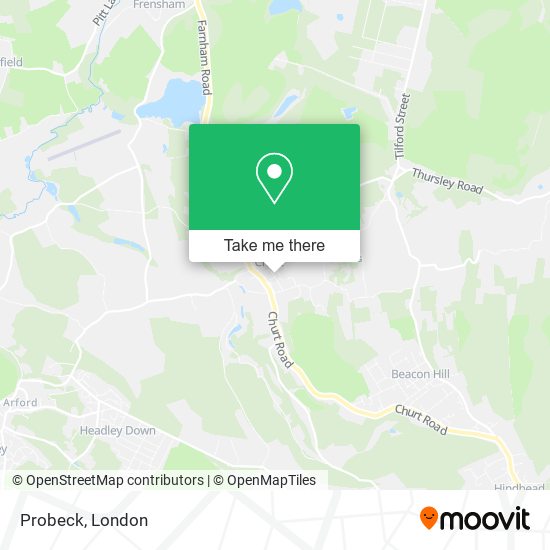 Probeck map