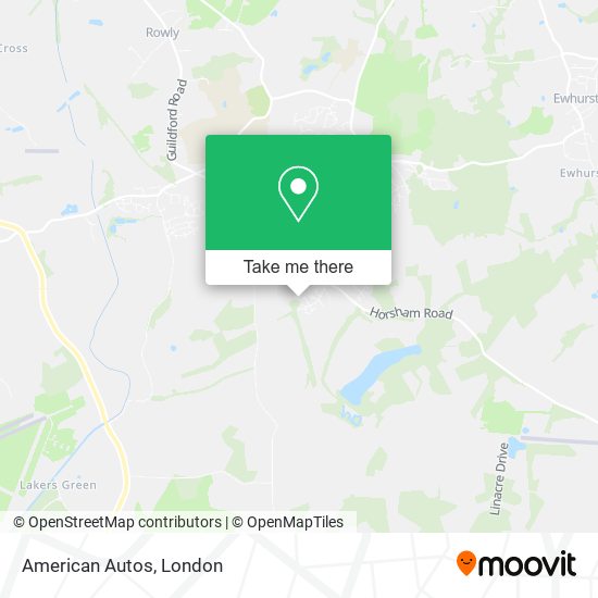 American Autos map