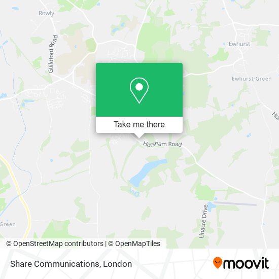 Share Communications map