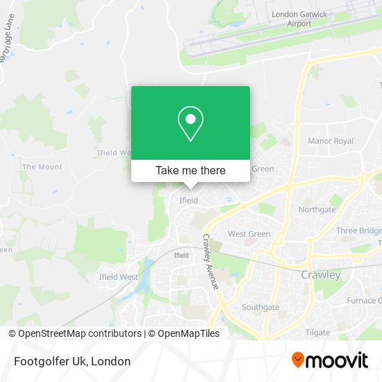 Footgolfer Uk map