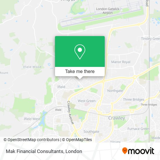Mak Financial Consultants map