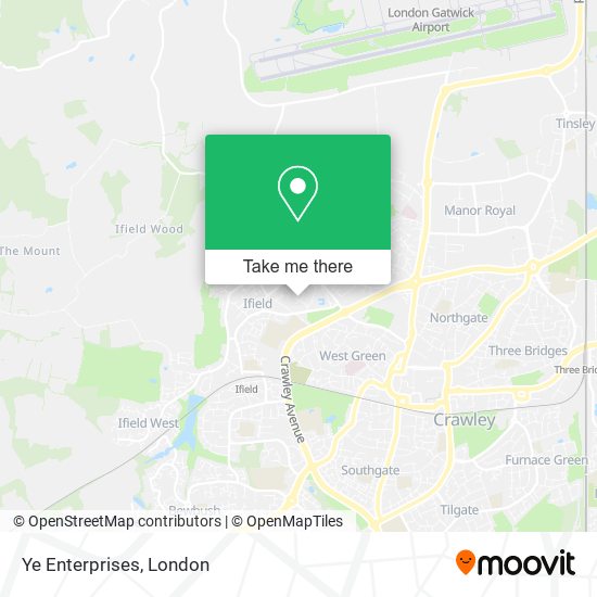 Ye Enterprises map