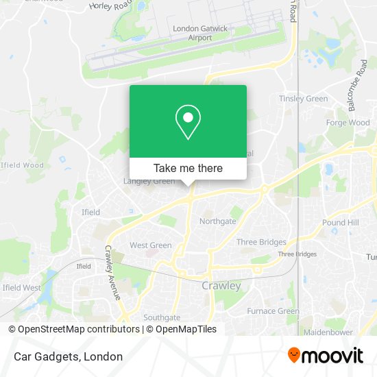 Car Gadgets map