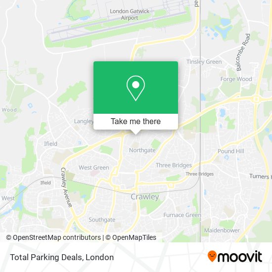 Total Parking Deals map