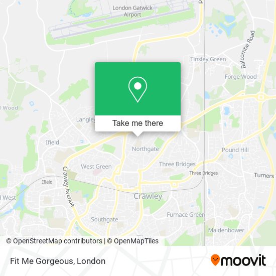 Fit Me Gorgeous map