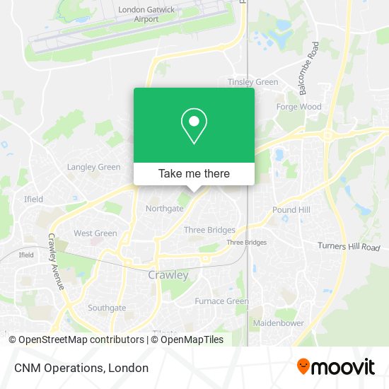 CNM Operations map