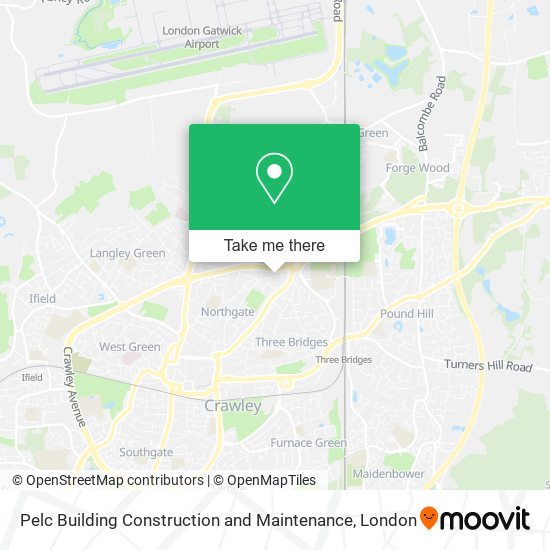 Pelc Building Construction and Maintenance map