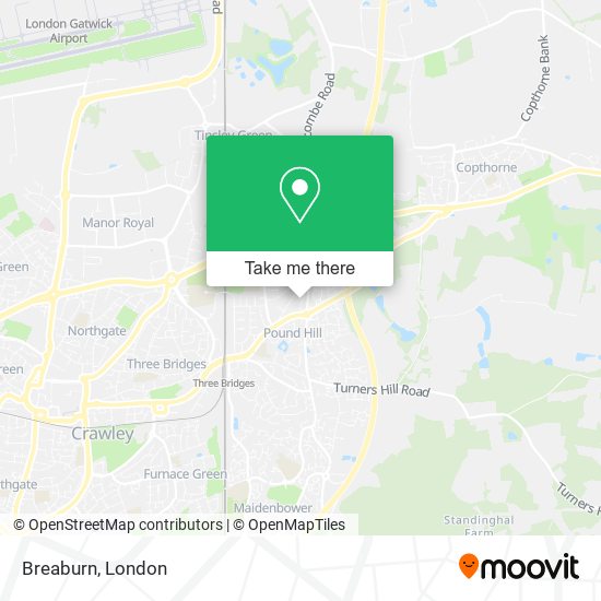 Breaburn map
