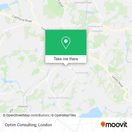 Optim Consulting map