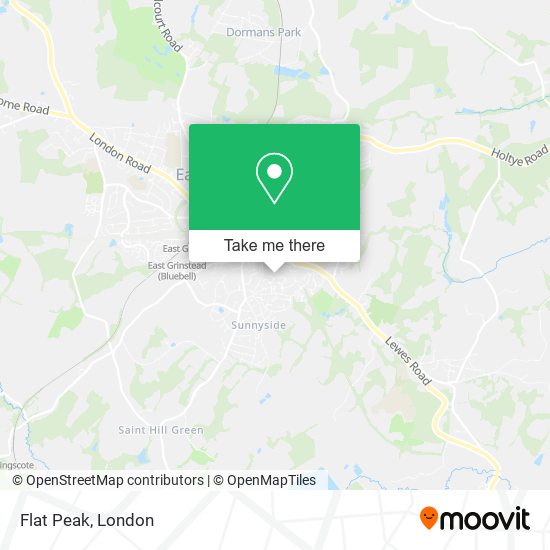 Flat Peak map