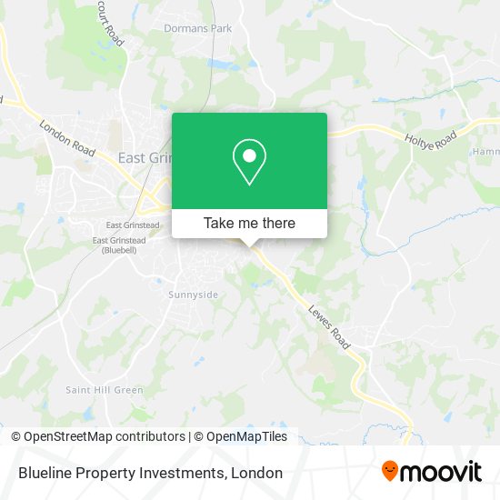 Blueline Property Investments map