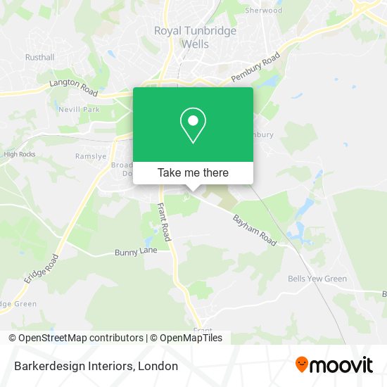 Barkerdesign Interiors map