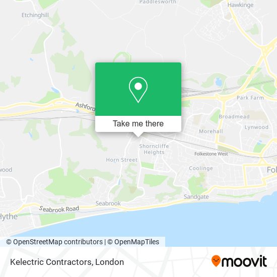 Kelectric Contractors map