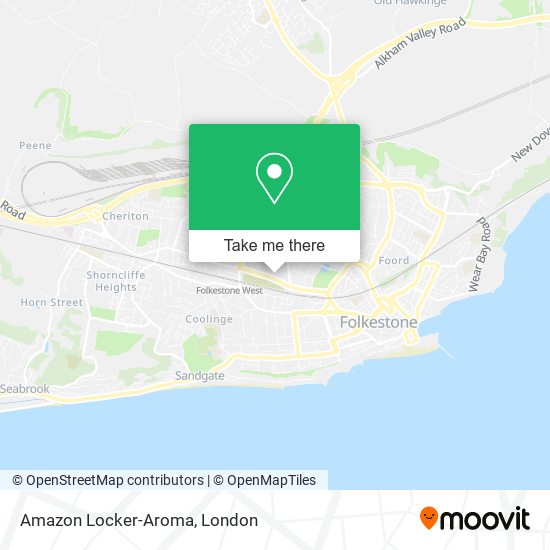 Amazon Locker-Aroma map