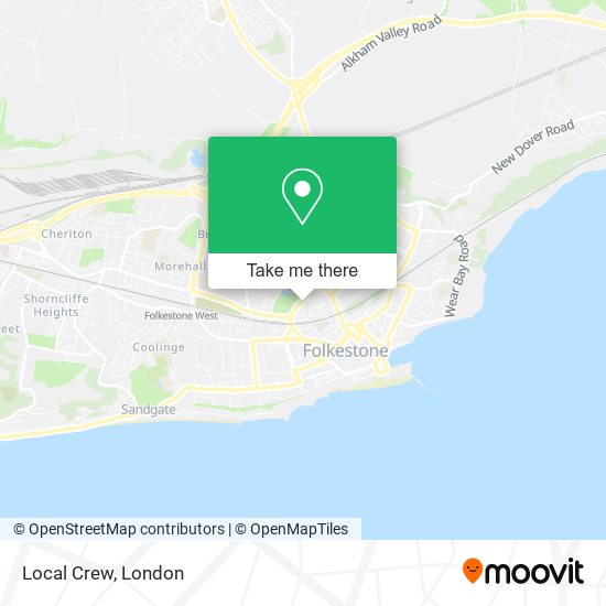 Local Crew map