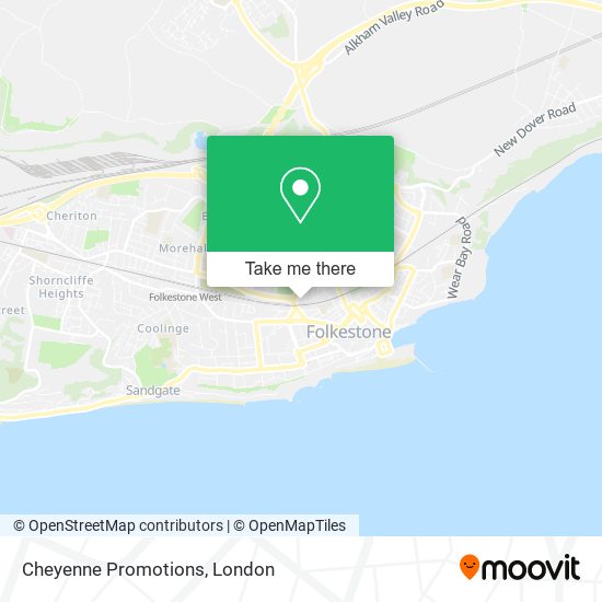 Cheyenne Promotions map