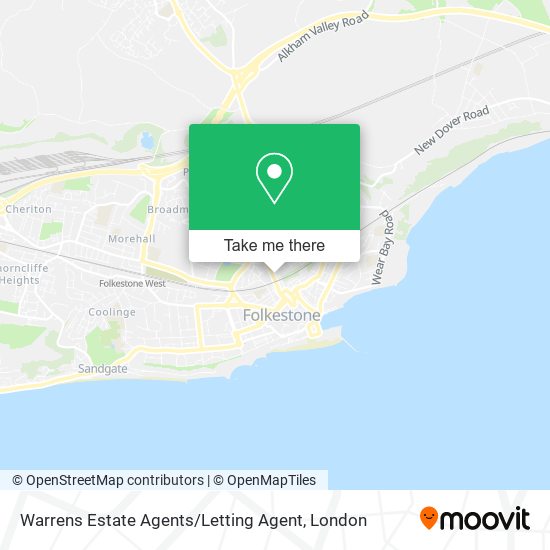 Warrens Estate Agents / Letting Agent map