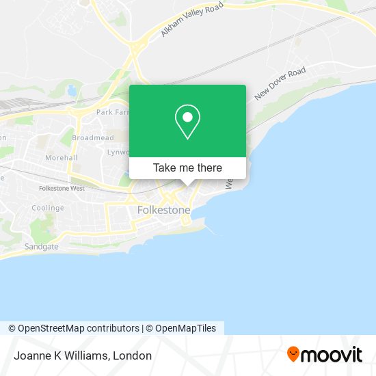 Joanne K Williams map