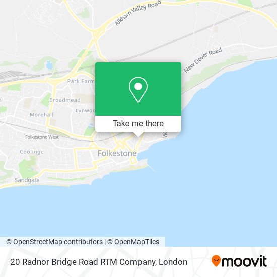 20 Radnor Bridge Road RTM Company map