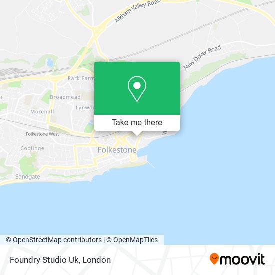 Foundry Studio Uk map
