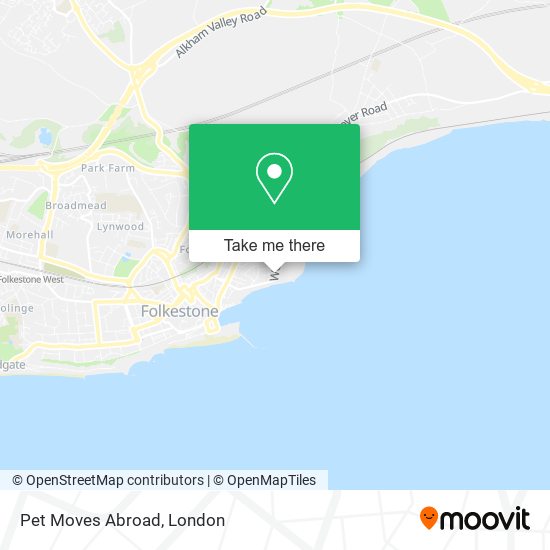 Pet Moves Abroad map