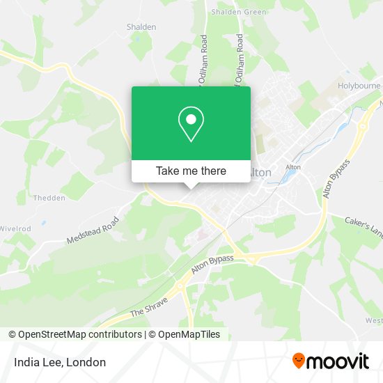 India Lee map