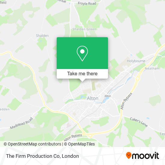 The Firm Production Co map