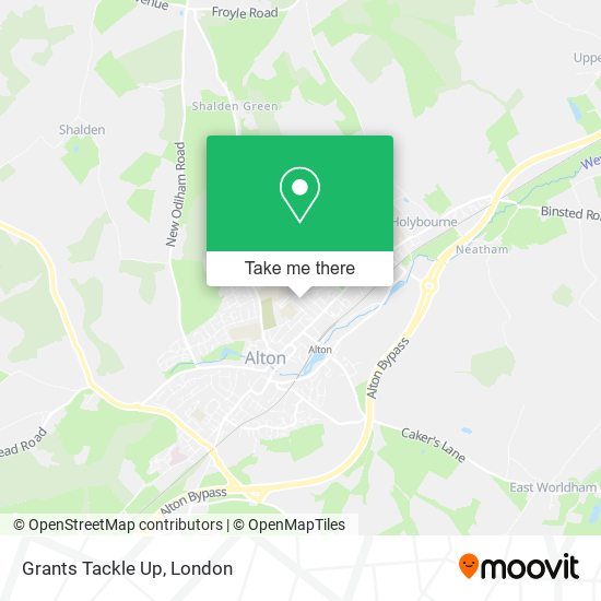 Grants Tackle Up map