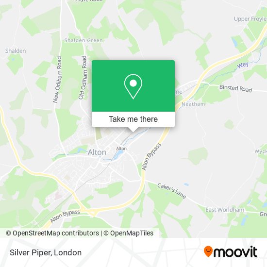 Silver Piper map