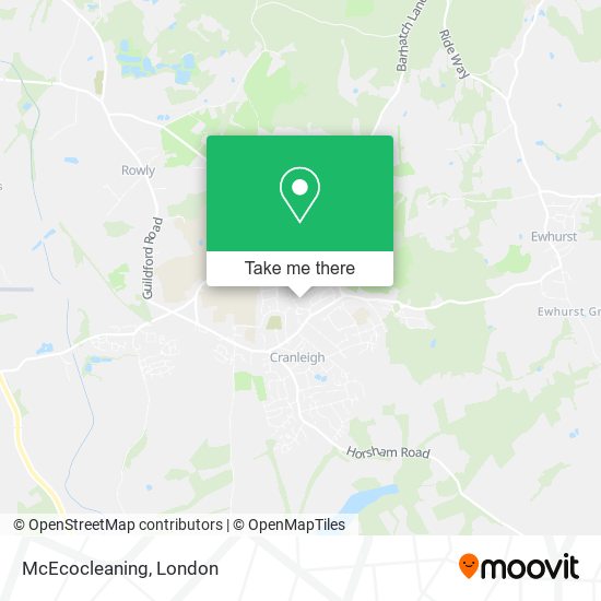 McEcocleaning map