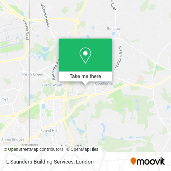 L Saunders Building Services map