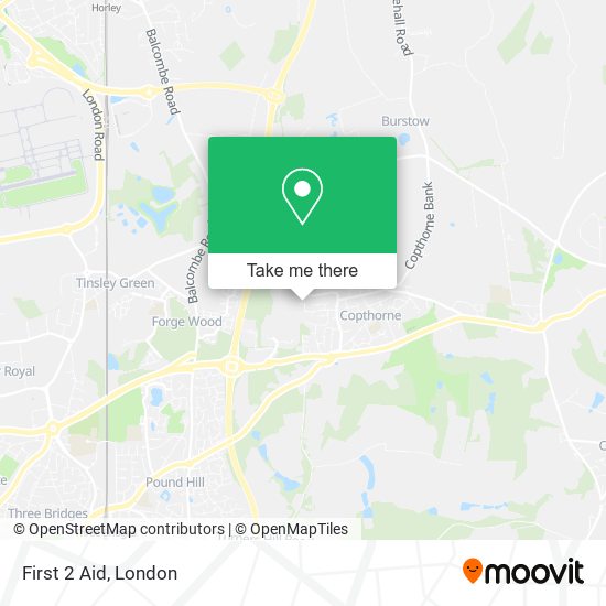 First 2 Aid map