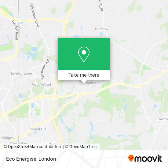 Eco Energise map