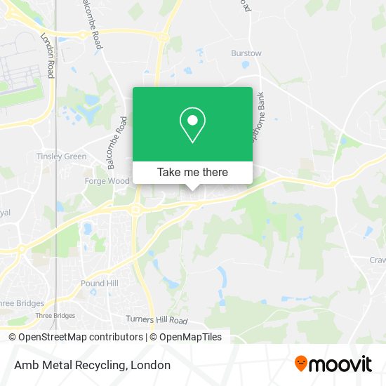Amb Metal Recycling map
