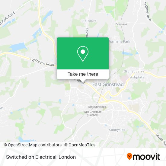 Switched on Electrical map