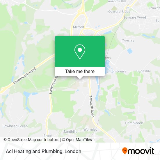 Acl Heating and Plumbing map