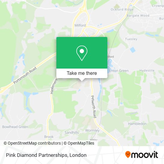 Pink Diamond Partnerships map