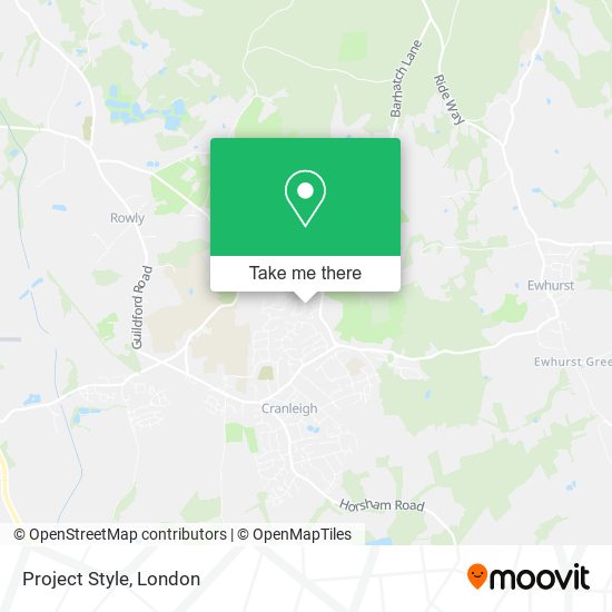 Project Style map