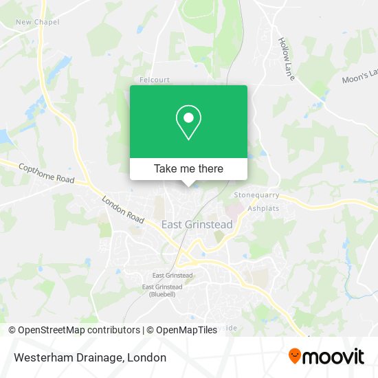 Westerham Drainage map