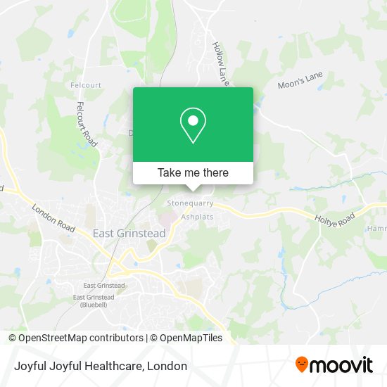 Joyful Joyful Healthcare map