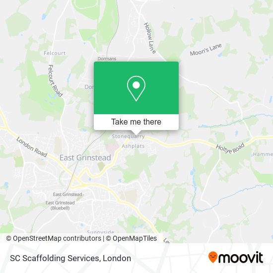 SC Scaffolding Services map