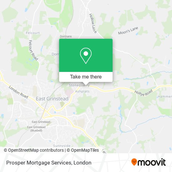 Prosper Mortgage Services map