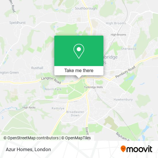 Azur Homes map