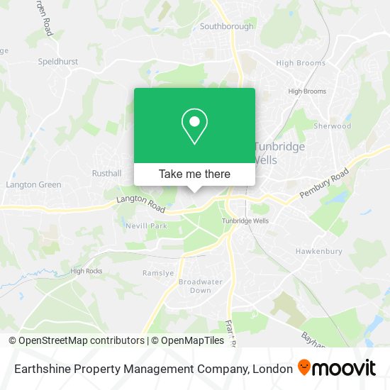 Earthshine Property Management Company map